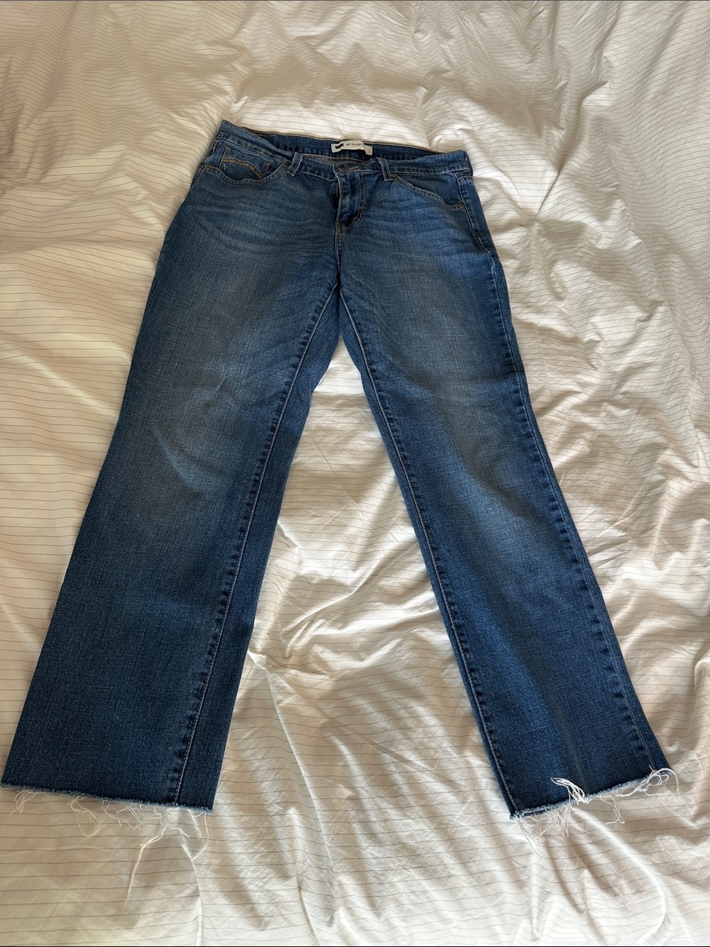 Levi’s - Classic Dark Blue Women's Jeans - 505 Straight Leg